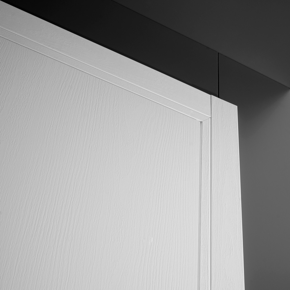 Porta moderna a battente Feel dettaglio chiusura